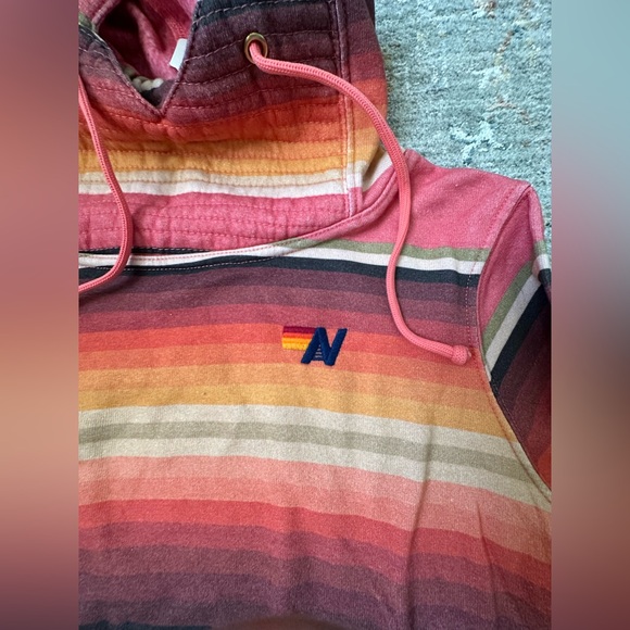 ‼️RARE‼️🎸AVIATOR NATION 🎸🔥NWT🔥 Serape Ninja Pullover Hoodie in
Pink— S - Picture 12 of 15